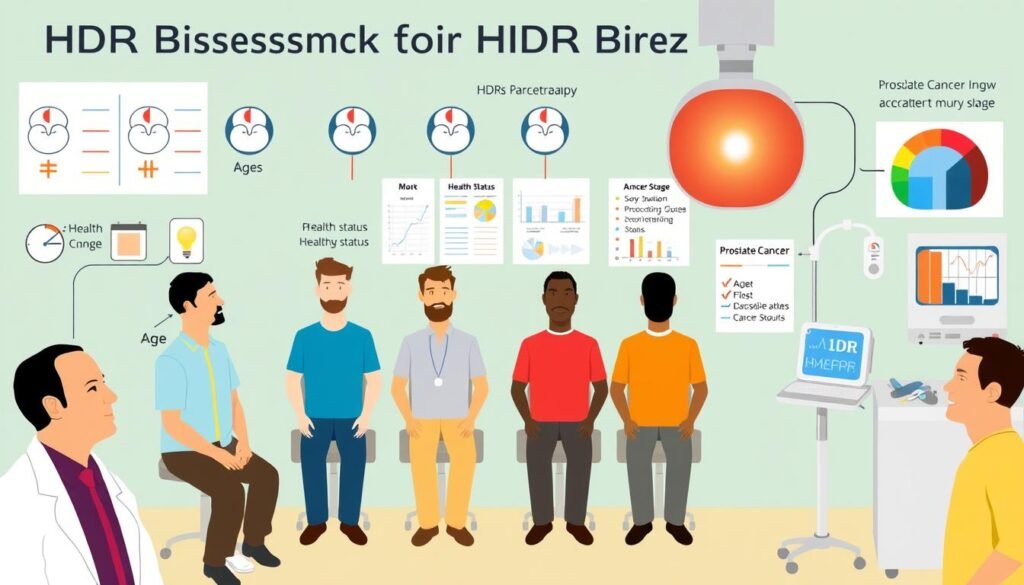 patient criteria for HDR Brachytherapy