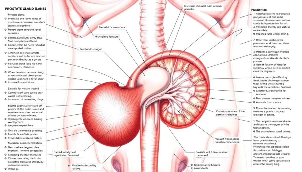 prostate function diagram